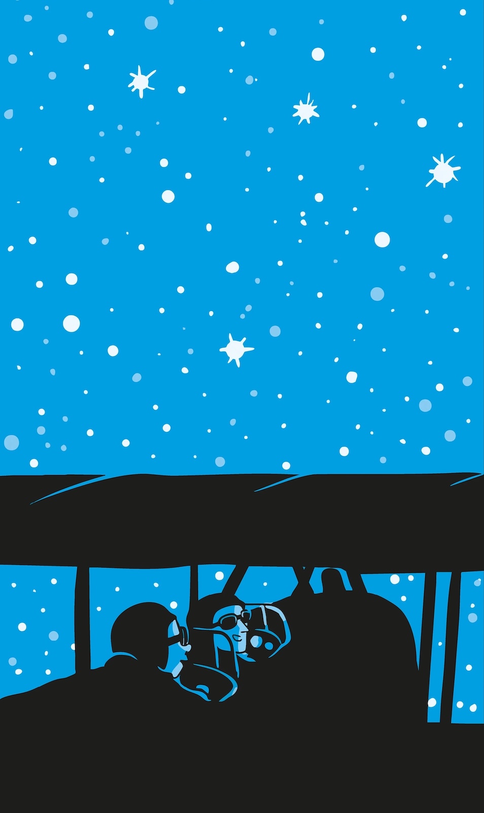 Illustration de Riad Sattouf pour Terre des Hommes d'Antoine de Saint-Exupéry